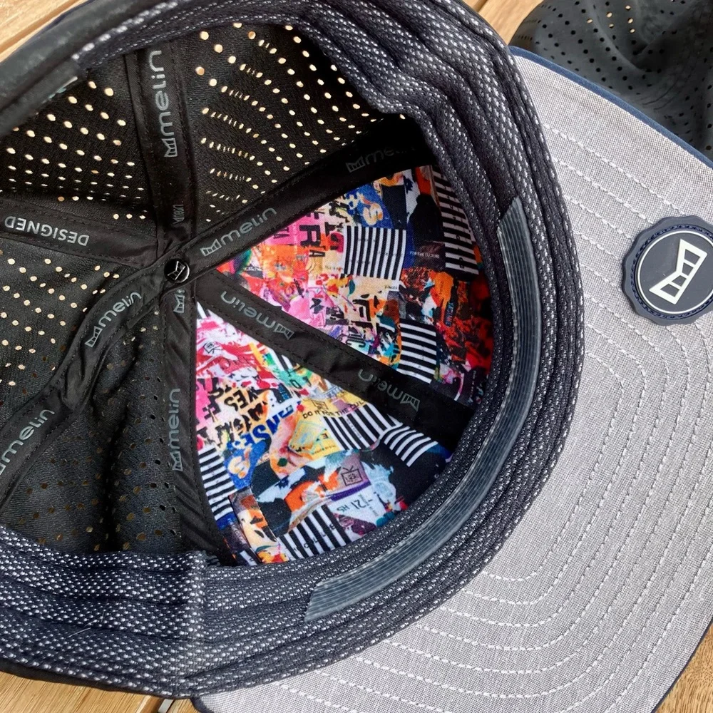 Melin Navy Blue Men's Hydro A-Game Hat - Picture 4 of 5